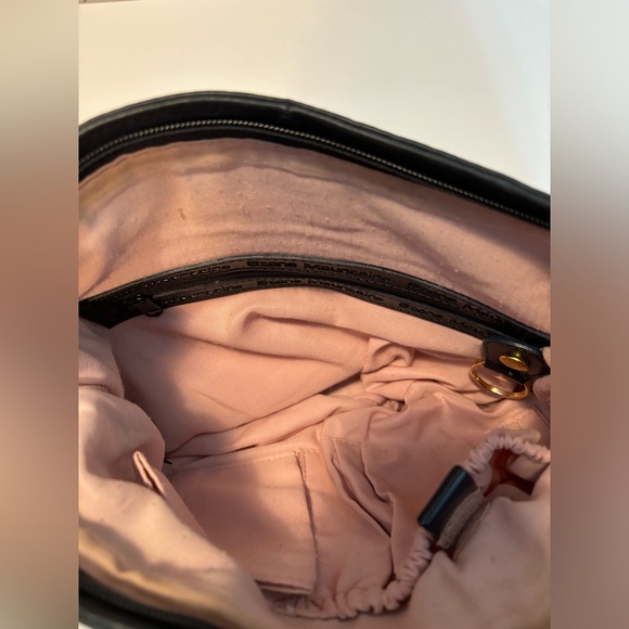 Stone Mountain navy blue leather handbag - Picture 5 of 8